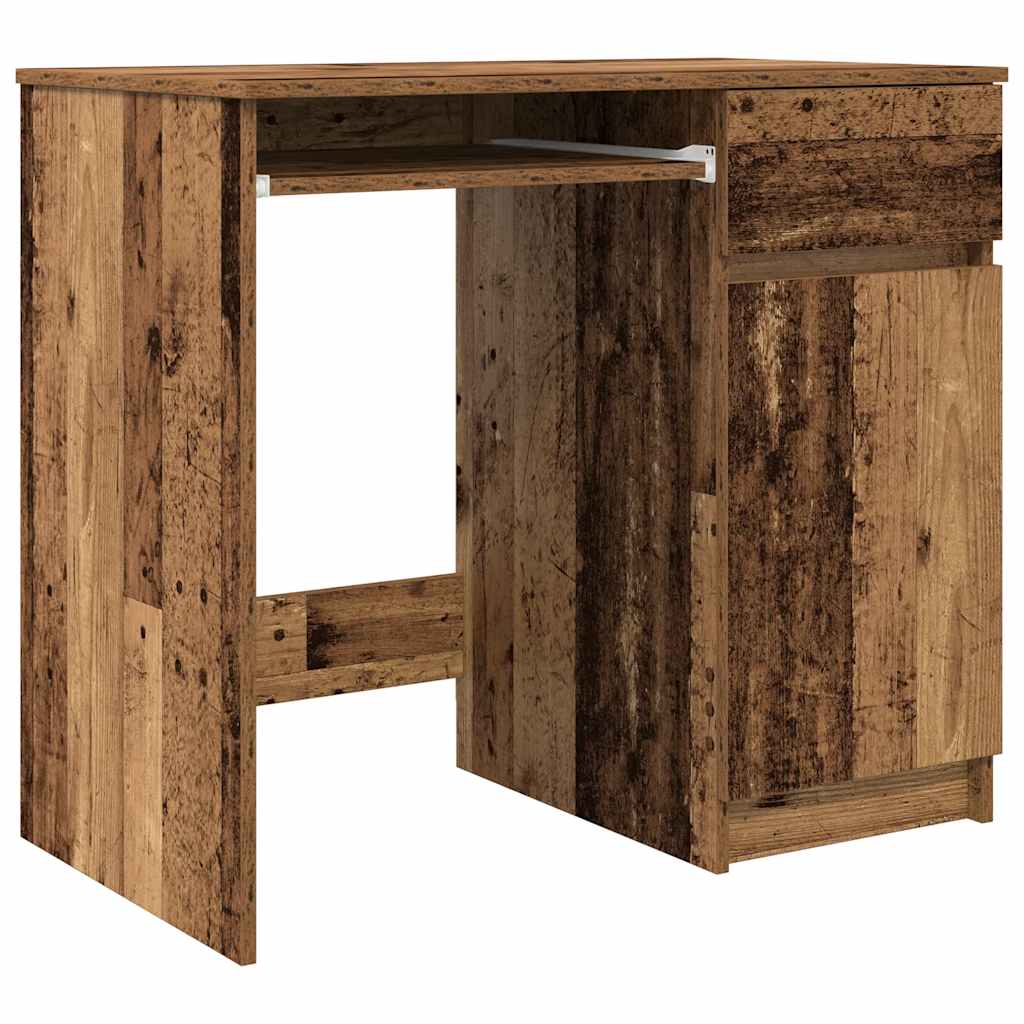 Desk Old Wood 86x49x76 cm Engineered Wood